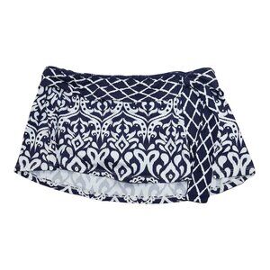 Tommy Bahama Ikat Diamonds Skirted Hipster Bikini Bottom Swimwear S NWT